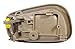 PT Auto Warehouse TO-2543E-LH - Inside Interior Inner Door Handle, Beige/Tan - Driver Side