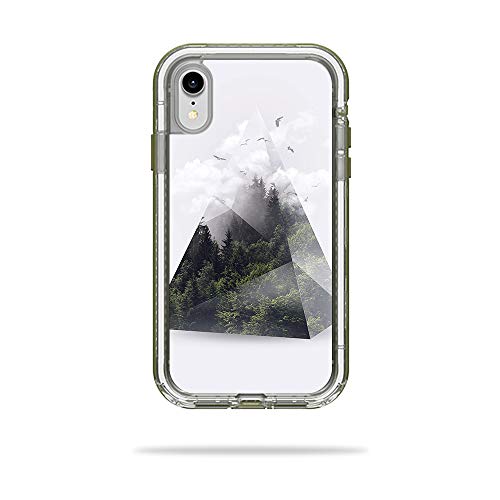MightySkins Skin Compatible with LifeProof Next iPhone XR Case - Forest Triangl…