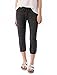 Alternative Women's Crop Pant, Eco Black, Medium
