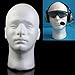 Wrisky Male Styrofoam Foam Mannequin Manikin Head Model Wig Glasses Hat Display Stand