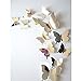 WILLTOO Wall Stickers Decal Butterflies 3D Mirror Wall Art Home Decors