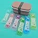 HiFineCare Ice Pack for Lunch Boxes - 6 Reusable Packs - Keeps Food Cold - Cool Print Bag Designs - Great for Kids or Adults Lunchbox and Cooler (icepackforlunchbox)