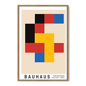 signwin Framed Canvas Wall Art Geometric Illustration Canvas...