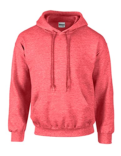 gildan heather red sweatshirt