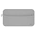 Pawtec Sleeve for Apple Magic Keyboard, Magic Mouse 2, Magic Trackpad 2 with Storage Pocket for Batteries Cables Chargers Neoprene Case (Silver)