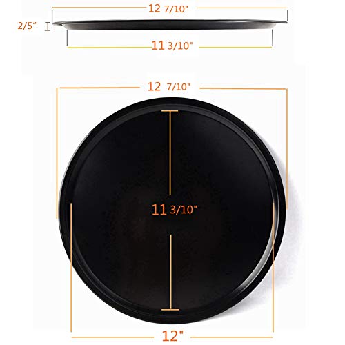 Nonstick Pizza Pan Carbon Steel Pizza Tray Pie Pans (13inch)