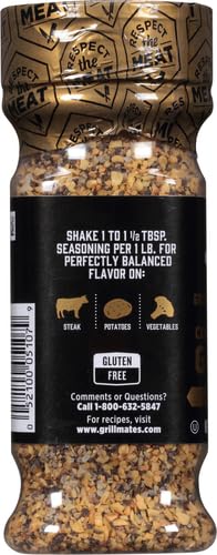 MCCORMICK GRILL MATES CRACKED PEPPER & GARLIC GRILLING SEASONING, 6.03 OZ