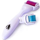 Derma Roller 1.5 mm and 1.0, Microneedle DermaRollers for Best Results of Face and Body Areas, Includes a BONUS E-Book and Video Tutorials, Perfect Kit for Cellulite, Stretch Marks, Wrinkles, & Acne Scar Removal Treatment System, Made With Medical Grade Titanium Needle Disks, Results Within 10 Uses Guarantee