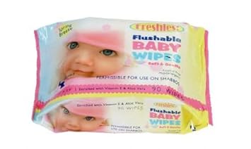 flushable baby wipes amazon