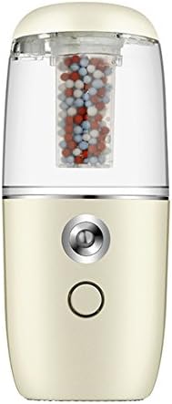 XDOBO Ultrasonic Negative Ions Mini Handheld USB Misting Air Purifiers, Personal Travel Cooling Mist Sprayer Aroma Diffuser Rechargeable Portable Mini Misting Cooling Car Humidifier (Pearl White)