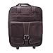 Jill-e Designs Professional Leather Rolling Camera Bag, Large, Multi-Use, Brown (144751)