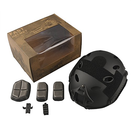 HYOUT U.S. Military Tactical Fast Helmet Airsoft Helmets for Paintball Outdoor Sports Hunting Shooting