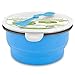 Smart Planet Eco Collapsible Salad Bowl, 64 oz, Blue