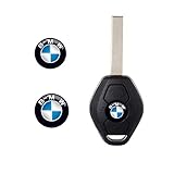 Enseng 11mm Key Fob Emblem Sticker Logo Badge for BMW (2 PCS)