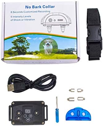 B07v58my9b Pcソフト Color Blue ホビー 100 品質保証 正規品送料無料 新作製品 世界最高品質人気 反吠え声の犬 襟 安全で安全なharmless Humaneの吠え声防止装置小さい中型の大きいサイズの品種のための音及び振動が付いている犬の過剰吠え声装置 腕時計 激安