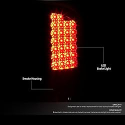 DNA MOTORING TL-DRAM05-LED-BK-SM Pair of Black