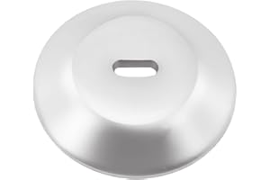 Zolunu Security Lock Plate Self-Adhesive Plate with Lock Slot for Cables to Lock Down Laptops, Mac Book, Tablets, iPad, or Other Computer (Silver)