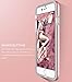 iPhone 7 case, E LV Anti-Scratch [Shock Absorbent] Clear Slim Case Cover for Apple iPhone 7 - [ROSE GOLD]