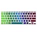 Litop 11inch Rainbow Gradient Silicone Keyboard Cover Skin for Apple MacBook Air 11