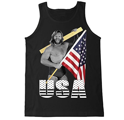 FTD Apparel Men's Hacksaw Tank Top - Large Black