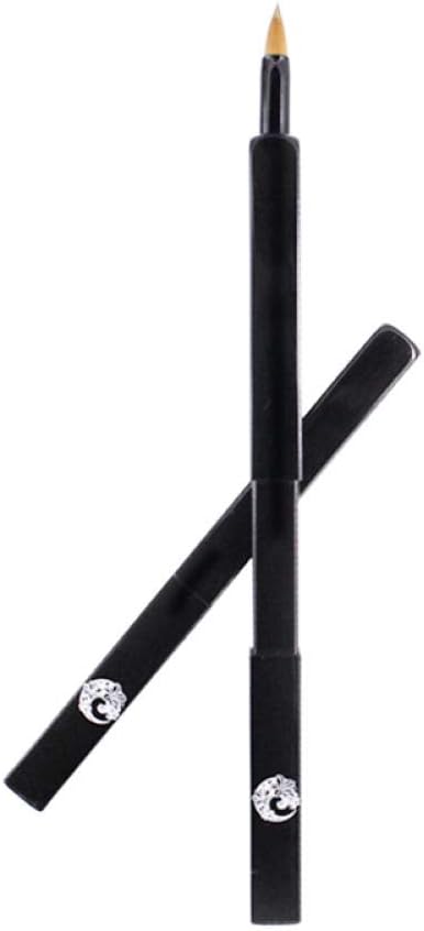 Pinceau De Maquillage Mini Simple Avec Couvercle Pinceau