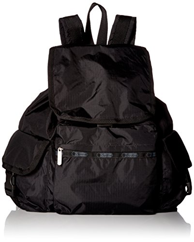 LeSportsac Women's Classic Voyager Backpack, Black