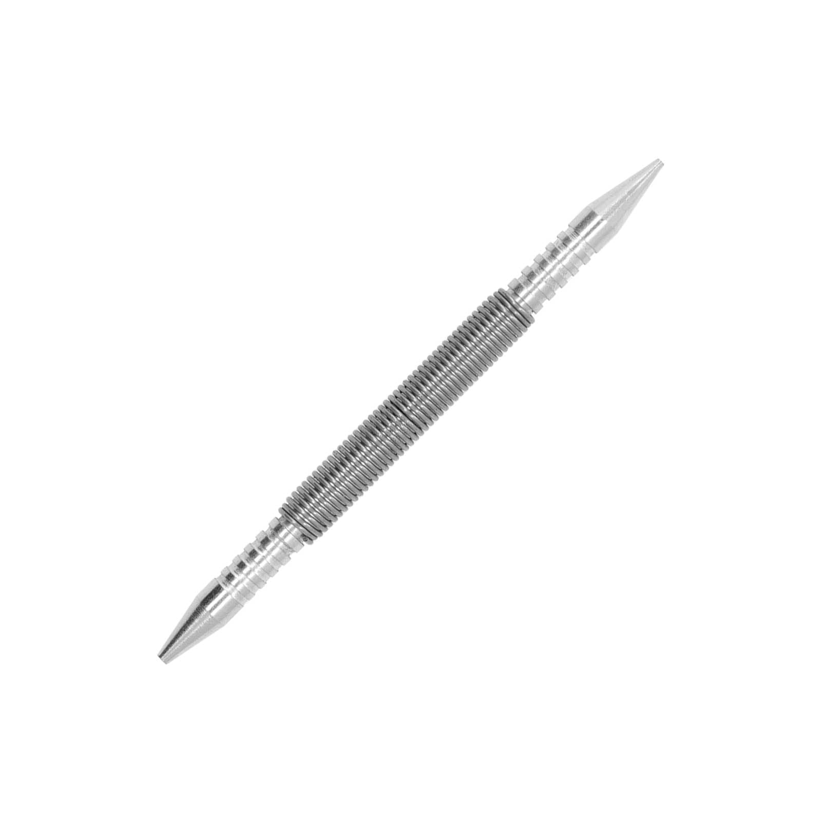 Spring Loaded Nail Punch, Hinge Pin Removal Tool, Dual Head Metal Spring Nail Setter, Pin Punch Tool, Hammerless Nail Punch for Wood Door Hinge Siding Removal Tool