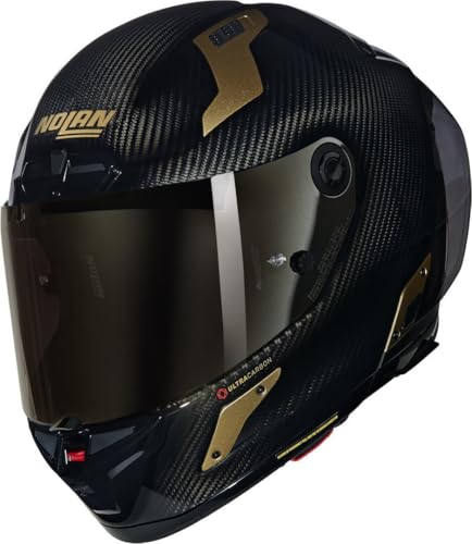 Nolan X-804 RS Ultra Carbon Aureo Helmet, black/ochre, M (58)
