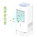 Air Cooler, Powerful Personal Air Conditioner Cooler Mini Evaporative Air Conditioner Desktop Cooling Fan With Nightlight And Humidification Function Low Noise Perfect For Home Office