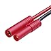 HobbyPark HXT 4.0mm to Male Tamiya Connector Adapter with 14AWG Silicone Wire Cable 1.96