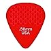 D'Addario DuraGrip Guitar Picks - Guitar Accessories - Grip Stamped - Guitar Picks with Grip for Acoustic Guitar, Electric Guitar, Bass Guitar - 10-pack, 0.50mm-Super Light