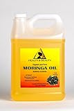 Moringa Oleifera Oil Organic Carrier Cold Pressed Natural Fresh 100% Pure 128 oz, 7 LB, 1 gal