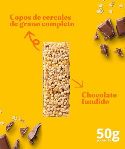Big Barritas de Cereales Sabor Chocolate, 24x50 g