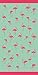 Multi Flamingos Velour Brazilian Beach Towel 30x60 Inches