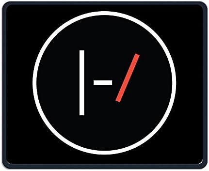 9.8" X 11.8" X 0.12" Twenty One Pilots Logo Washable Gaming Stylish Gel Mouse Pad Mouse Mat