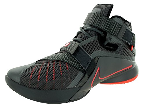 NIKE MENS LEBRON SOLDIER IX PRM SNEAKER Dark Grey - Footwear/Sneakers 9