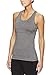 HEAD Women's Valiant Racerback Workout Tank Top w/Built in Shelf Sports Bra