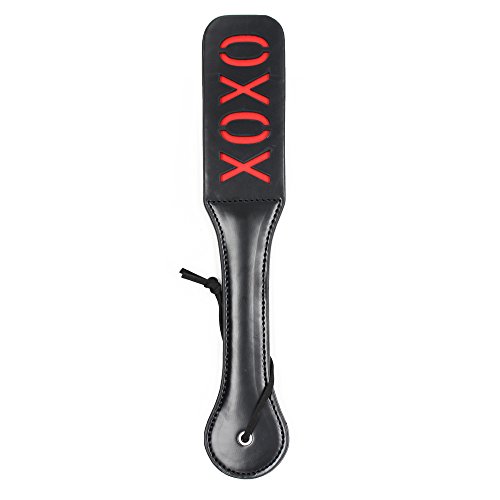 Loosco Paddle for Spanking,13 Inch Handmade Toys Black