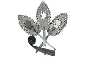 AFRICA HEARTWOOD PROJECT Ksink Ksink Set of 3 - Djembe Drum Resonators - Pointed Fan Design from Ghana