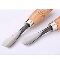 ruihui New 6 pieza herramientas profesionales de bricolaje Art Craft   Gouges mano de acero al carbono de cinceles para madera de la carpintería cuchillo Kit Set (6 PC)
