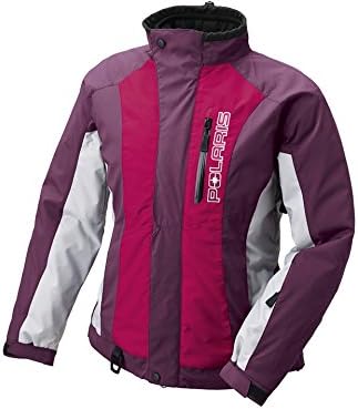 Polaris Women's 3 in 1 Throttle Insulated Snowmobile Jacket with Liner Purple (X-Large)