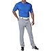 Rawlings | PRO 150 Series Baseball Pants | Adult Medium | Piped | Grey / Royal | Relaxed Fit