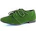 Women's Classic Lace up Flat Ballet Loafers Oxford Sneaker Shoes