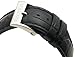 Nautica Men's N07546 Square Stainless Steel Watch with Leather Strap