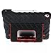 Gumdrop Cases Hideaway Stand for Apple iPad Pro 9.7 (2016) A1673, A1674, A1675 Rugged Tablet Case Shock Absorbing Cover, Black/Red