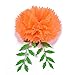 PAPER JAZZ Day of Dead Dia DE Los Muertos Marigold Pompom Flower Offer Rack Swirl Glitter mask Party Supplies Pack (Marigold)