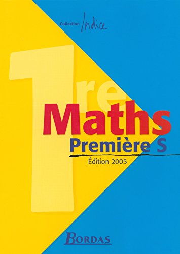 Maths, première S