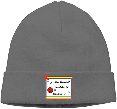 RTQSA Mr. Good Lookin' Is Cookin' Funny Couples Beanie Hats Unisex Classic Vintage\r\n Stocking