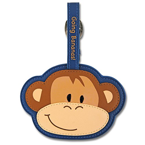 Stephen Joseph Luggage Tag, Monkey