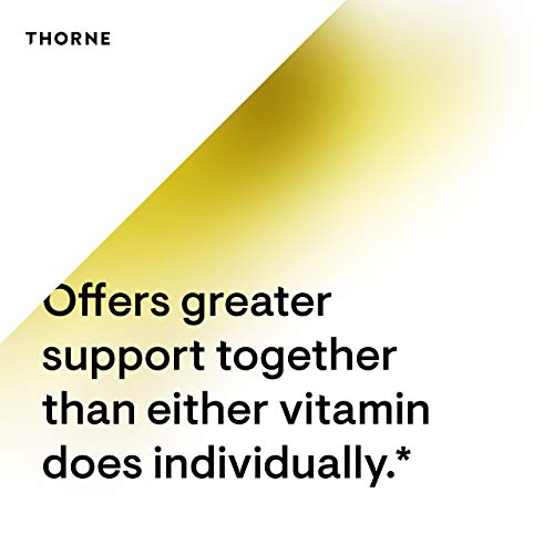 Thorne Vitamin D + K2 Liquid with a metered Dispenser Vitamins D3 and K2 to Support Healthy